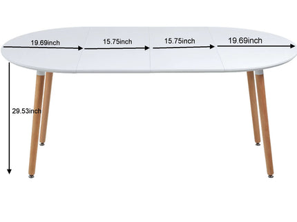 Extensible Table, Dining Table, Office Table, Coffee Table Metal Leg