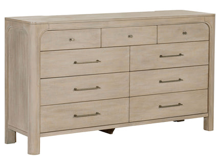 Flores - 9 Drawer Dresser - Mango Color