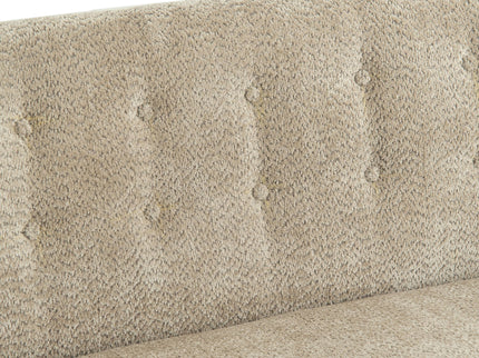 Nordic Chair Laid Back Loveseats With Curved Backres, No Armrests