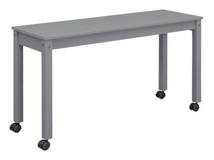 Loft Bed With Retractable Writing Desk And 4 Drawers, With Lateral Portable Desk And Shelves