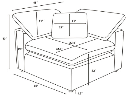 Segoura - Modular Sectional With Ottoman