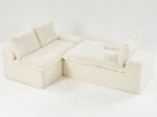 White / Left Arm Facing Chaise