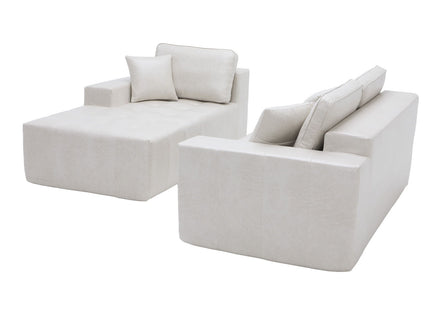 L - Shaped Corner Chaise Sofa Bed
