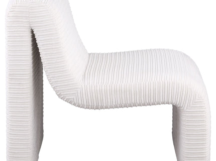 Winne - Curved Armless Accent Chair