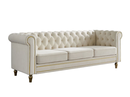 Chesterfield - Sofa 84.65" For Living Room