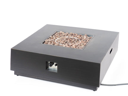 Modern Square Fire Pit With 50, 000 Btu