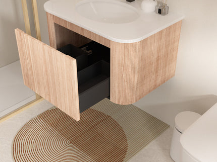 Wall Mounted Bathroom Vanity With Sink