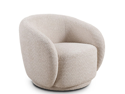 Swivel Accent Upholstered Barrel Chair
