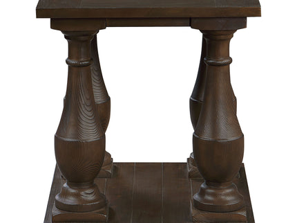 Byer - Rectangular Side End Table Coffee - Coffee