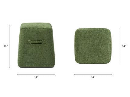 Clyde - Tapered Square Upholstered Ottoman