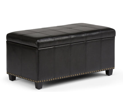 Amelia - Transitional Storage Ottoman Bench