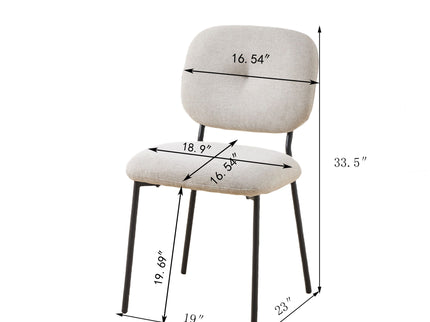 Modern 4 Person Dining Set With Bamboo & Table And Turquoise & Chairs Metal Legs, Space Saving Design - White