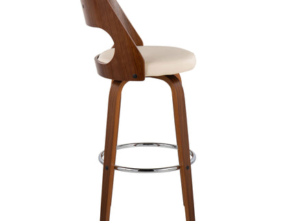 Cecina - Mid-Century Modern Barstool With Swivel (Set of 2)