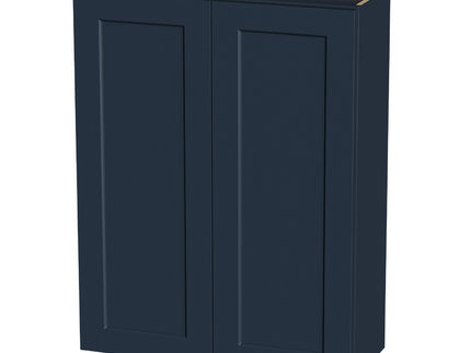 Shaker Wall Cabinet With Soft Close Hinges, Adjustable Shelves, Double Door