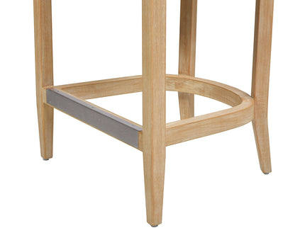 Americana - Mid-Century Modern Cane Back Counter Stool