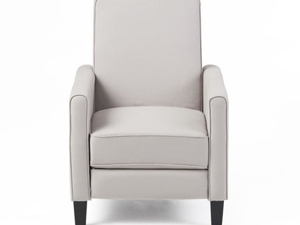 Upholstered Push Back Recliner Chair For Living Room