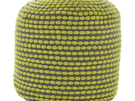 River - Handcrafted Cylindrical Pouf Water Resistant Fabric