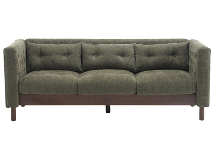 Upholstered Sofa Modern 3 Seater Sofa Couch With Tufted Design For Living Room