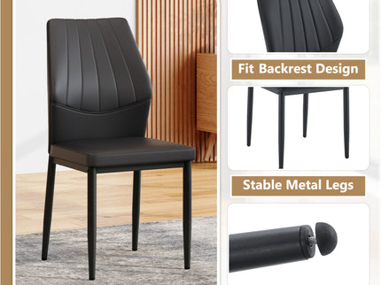 Dining Chairs With Shell Pattern, Comfort And Style