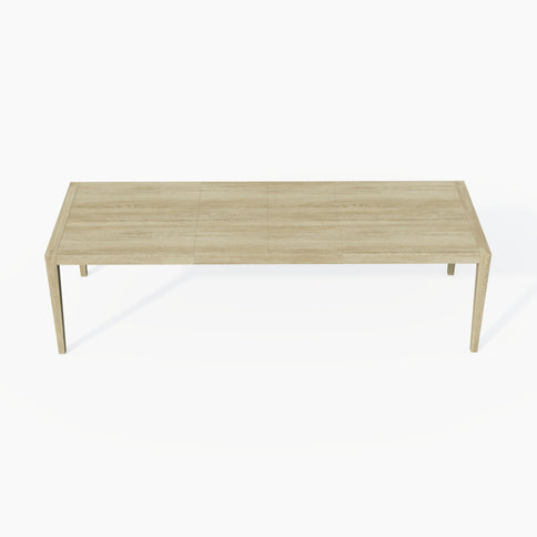 Adeline - Rectangular Dining Table With Leaves - Natural Wood Wash