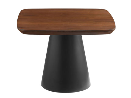 Duncan - 2 Piece Coffee Table Set With Sculpted Bases - Walnut