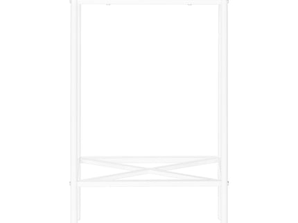 Accent Side Table, Narrow, Small, 2 Tier, Contemporary & Modern