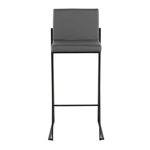 Fuji - Contemporary High Back Barstool Elegant Design