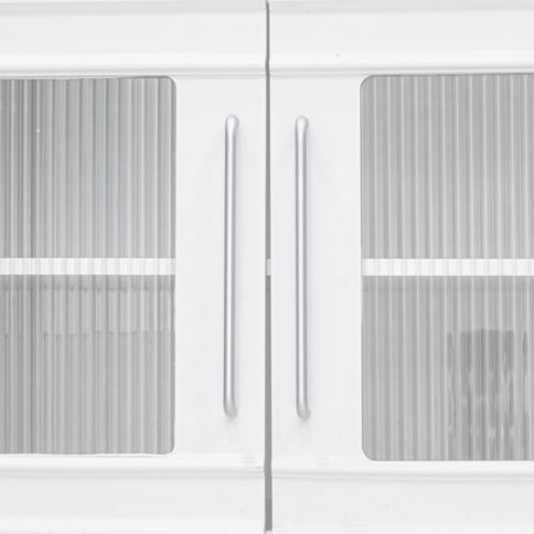 Wall Unit Modern Entertainment Center With Glass Doors