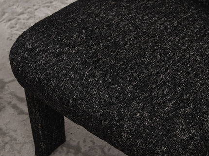 Armless Curved Back Accent Chairs