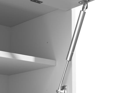 Pantry Cabinet With Hydraulic Flip Top And USB Charging Port