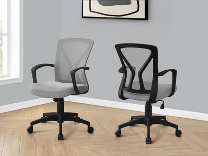 Office Chair, Adjustable Height, Swivel, Ergonomic, Mesh, Contemporary & Modern