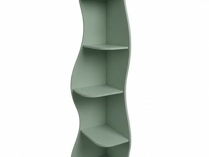 5 Tier S - Shaped Corner Shelf For Living Room
