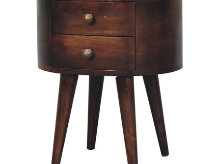 Rounded Bedside Table