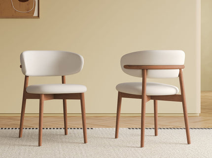 Dining Chairs For Dining Room (Set of 2) - White