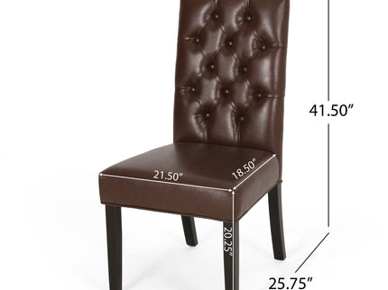 Harriet - Tufted Dining Chair With Button Tufting And Diamond Stitching