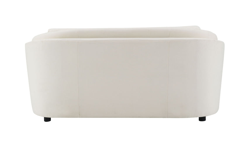 Mariko - 3 Piece Living Room Set Sofa Loveseat Chair - Beige