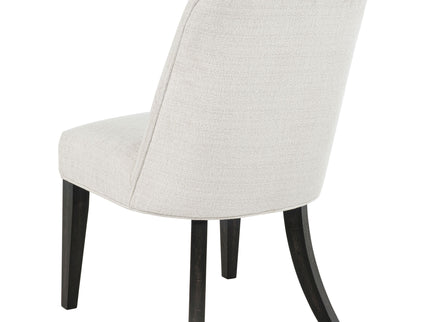 Bangor - Upholstered Dining Side Chair (Set of 2) - Black / Cream