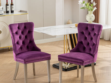 Nikki - Contemporary Upholstered Dining Chair (Set of 2)