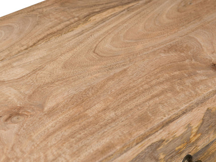 3 Drawer Sideboard With 2 Doors (KD Legs) - Natural