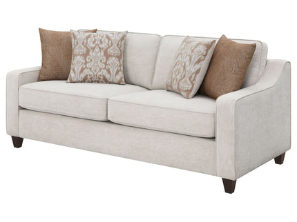 Mahaffey - Christine Upholstered Sloped Arm Sofa - Beige