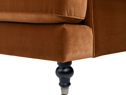 Alana Lawson - Modern Three Cushion Tightback Sofa