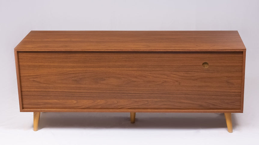 TV Stand For TVs Up To 60" With 2 Doors And 2 Open Shelves