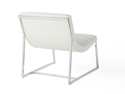 Wilmouth - Roll Occasional Chair - White