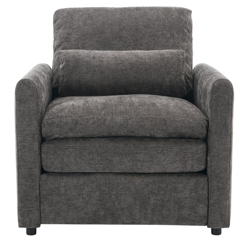 Cozy Upholstered Cushion Armchair For Living Room