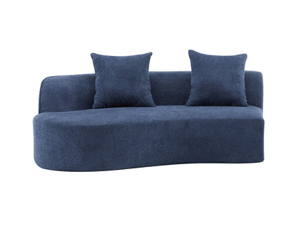 Elegant Curved Sectional Sofa With Full Foam Comfort