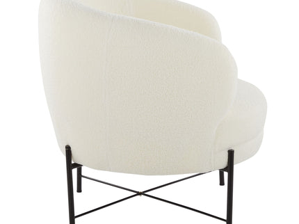 Chloe - Contemporary Chair - Black / White