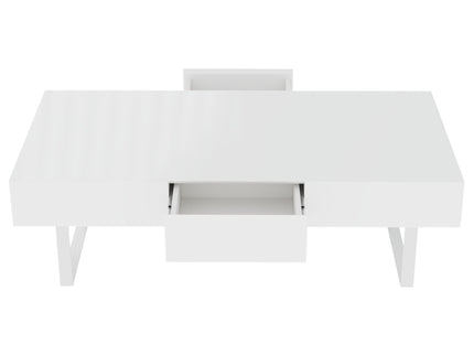 Rectangular Coffee Table With Hidden Storage