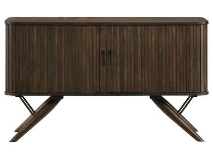 Wes - 2 Door Sideboard Buffet Storage Cabinet - Walnut