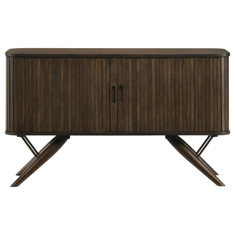 Wes - 2 Door Sideboard Buffet Storage Cabinet - Walnut
