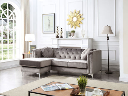 Soft y Micro Suede Sofa Chaise